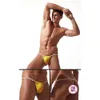 Sexy Gay Thong Ijs Zijde Transparante Dunne Japanse Stijl Tie Up Zes Voet Pocket Ei Sumo Ondergoed heren T-Span 332697