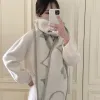 Designers d'écharpe de luxe Femmes Nouvelle Arrivée Marque Hommes Écharpe Cachemire Écharpes D'hiver Longues Wraps Mâle Chaud Femme Impression Lettre Laine Bufanda Avec boîte-cadeau AAA