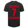 23 24 Leverkusen Soccer Jerseys 2023 2024 Home Away Third Demirbay Wirtz Bakker Bailey Home Ch Aranguiz Paulo Schick Kits Kits