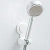 Set di accessori per il bagno Ventosa Ventosa Base per doccia Supporto per bacchetta Testina a parete Staffa universale per telefono Bianco