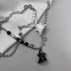 Collane con ciondolo Collana Perle finte lucide Regalo ipoallergenico Maglione Accessori per gioielli