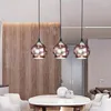 Pendelleuchten Nordic Minimalist Kronleuchter Kreative Glaskunst Lampe Schlafzimmer Wohnzimmer Restaurant El Cafe Treppenhaus Beleuchtungskörper