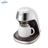 Verktyg elektrisk kaffemaskin Automatisk droppande hemmakontor Multifunktion Kaffe Maker Brew Tea Coffee Powder Gratis keramik