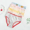 12pc/lot Girls Underwear Kids Panties Briefs Children Underpants 2-12Years 240228