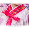 Abbigliamento da palco ACQUA Ricamo in stile etnico Coreano Tradizionale quotidiano modernizzato Hanbok Abiti da donna Dae Jang Geum Costume da spettacolo di danza