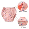 10 Pcs Reusable Baby Training Pants Washable Kids Cloth Diaper Nappies Changing Underwear Infant Toddler Potty Training Panties 240229