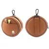 Bolsa de pelota de golf Estilo de calavera con cremallera circular Poliéster Mini bolsa de cintura portátil Almacenamiento 4 bolas Cuatro colores Suministros de golf 240227