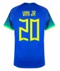 ブラジルのスポーツウェアサッカージャージL.Paqueta Neymar Vini Jr。 P.Coutinho Richarlisonフットボールシャツ