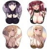 Pads Kitagawa Marin 3D Silicone Mousepad My DressUp Darling 3D Wristband Mouse Pad Anime Game Sexy Diy 3D Wrist Rest Mouse Mat