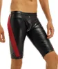 Sexy Fashion Mens Męskie Zamek Siatka Seethrough Splice Slim Fit Tight Jockstraps Shorts Evening Party Kostiucie odzieży klubowej 89855679