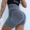 Lu Align AL Shorts tenue dégradé couleur sans couture nouvelle taille haute femmes anti-transpiration pêche hanche serré Yoga Fitness pantalon Jogger Gry Lu-08 2024