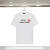 Erkek Tasarımcı Sokak Giyim Tişörtleri Erkekler Luxurys Fashion 3D Mektup Baskı Tshirts Yaz Kısa Kollu Hip Hop Tshirt Plus Boyut S-XXXL