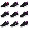 Gai Running Shoe Shoes Women's Running Shoes Men Flat Black و Whit69520 A111