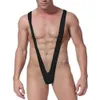 Fun Underwear For Men's Sexy Jumpsuit, Seductive Thong Underwear, Swimsuit, V-Shaped Strap Style 475700