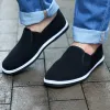 Arts Oude Beijing Zwarte Doek Schoen Man Kung Fu Schoenen Canvas Schoen Chinese Kung Fu Wing Chun Mannen Slipper krijgskunst tenis masculino