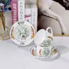 European Coffee Cup Classic Design Porcelain Tea Set Bone China Tea Cup and Saucer and Afternoal Tea Birthday Present