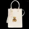 Duffelväskor 2024 Spanish Bear Shoulder Strap Bag With Factory Direct Sale 20 x 16 6 cm