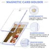 10PcsPack Magnetic Card Holder 35Pt for Trading Cards Baseball Card Protector Case Magnet Top Loaders for Sports Cards 240222