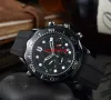 IV Top Brand Omg Orologio da uomo Nuovi orologi da uomo di lusso Tutti i quadranti Orologio al quarzo Cronografo di alta qualità Orologio Cintura in gomma Uomo Accessori moda Regali spedizione gratuita