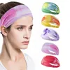 Antiperspirant pannband Svett Bandage Sport Head Hair Band Workout Tennis Fitness Jog Basketball Running Sweatband Women Män 240226