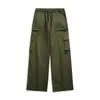 Men's Cargo Pants Multi Pocket Jogger Harlan Pants Men Elastic Waist Hip Hop Casual Trousers Large Size Sweatpants Black 5XL 240227