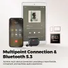 Koptelefoon SoundPEATS Air4 Pro ANC Bluetooth 5.3 draadloze oordopjes met verliesvrij geluid AptX-stem, meerpuntsverbinding, in-ear-detectie