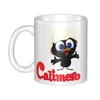 Mugs Kawaii Calimero Chiken Custom Cartoon Anime Coffee Ceramic Mug Creative Present Outdoor Work Camping Cups