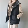 Gilet da donna Giacca con colletto in piedi Senza maniche Imbottitura in piumino Cappotti invernali Abbigliamento antivento e caldo