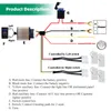 Coprisedili per auto Kit riscaldatore DC 12V adatto per 2 posti in filo di lega cuscinetti riscaldanti rapidi interruttore a 5 livelli per Toyota Camry Corolla RAV4 Highlander