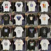 Rhude Camisa Designer de Verão Camiseta Homens Camisetas Luxo Carta Imprimir Mens Mulheres Roupas de Manga Curta S-XL