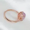 Cluster Ringen MeiBaPJ Natuurlijke Roze Chalcedoon Edelsteen Fashion Ring Voor Vrouwen Echt 925 Sterling Zilveren Fijne Sieraden