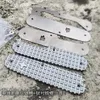 EDC Alloy G10 Pocket Paper Cutter Knife Scale Unpacking Camping Outdoor Tools 240220