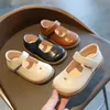 Barn Mary Jane skor mode barn klänning sko elegant baby prinsessa sko 240226