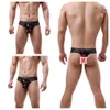 Ny produkt 5410 Dummy International Printed Box Pack Breattable Men's Thong Underwear 695622