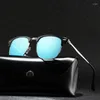 Sunglasses Polarized Half Frame Vintage Sun Glasses Sunglases Polarization Retro Feminino For Women Men