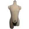 Men's Adjustable Jumpsuit Thong With Straps, Underwear T-Shirt, U Convex Bag Design, Fun Lingerie 524256