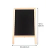 Board Chalkboard Chalk Kids Sign Signs Easel Writing Stand Whiteboard Erasable Standing Food White Wedding Table Message Student 240227