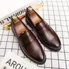 Hommes luxueux chaussures habillées intérieur haut mocassins hommes chaussures chaussure décontractée homme Fit classique fête britannique hommes chaussures augmentant la hauteur 240228