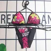 Bikini designer bikinis designer baddräkt baddräkt designer kvinna blommig bikini tvådelar bikini brev baddräkter badkläder strand kvinnor rosa bikini badkläder