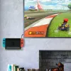 Stands Nintend Switch Wall Mount Holder Dock Station Adhesive Small Shelf Floating Stand för Nintendo Switch NS Space Saving Storage