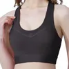 Yoga Outfit 2024 No Steel Ring Sports Bra Shockproof Gathered Gym Running Pilates Underwear Beautiful Back Knitted Vest