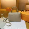 2024 Fashion Luxury Brand Madeleine BB Shoudler Bag Women Crossbody Designer Handväska Damer Purse präglade bokstäver S-Lock Borttagbar axelband