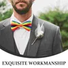 Bow Ties Wedding Decor Colorful Tie Decorative Pretyed For Men Tuxedo Bowtie Banket