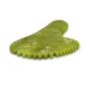 Products Green Xiuyan Jade Gua Sha Acupoint Massage Guasha Chin Massager for Brightens the Complexion