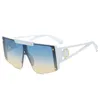 2024 Luksusowe okulary przeciwsłoneczne dla kobiet mężczyzn Summer Fashion Plastic Okulary przeciwsłoneczne UV Big Connect