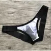 String à pince pour hommes avec taille basse, ajustement serré, levage des fesses, sous-vêtements triangulaires de musculation sexy, pantalons de style bikini, pantalons en T 192017