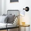 Lampa ścienna nowoczesne lampy nordyckie światło nocne do sypialni salon korytarz makaroniczny kinkiet kierowniczy E27 110V 220V
