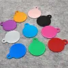 Tags Wholesale 100Pcs Name ID Pendant Necklace Collars Accessories Tags Dog ID Pet Cat Collar Kitten Puppy Laser Engraving
