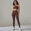 Lu Align Seamless Yoga Outfits Mulheres Sexy Crop Top Bra Leggings Shorts Sports Set Workout Outfit Gym Roupas Fitness Jogger Gry Lu-08 2024