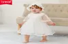 IYEAL Baby Christening Gowns Infant Baby Girl Dress Baptism for Little Girl Clothes Summer Dresses for Wedding 3PCS9944087